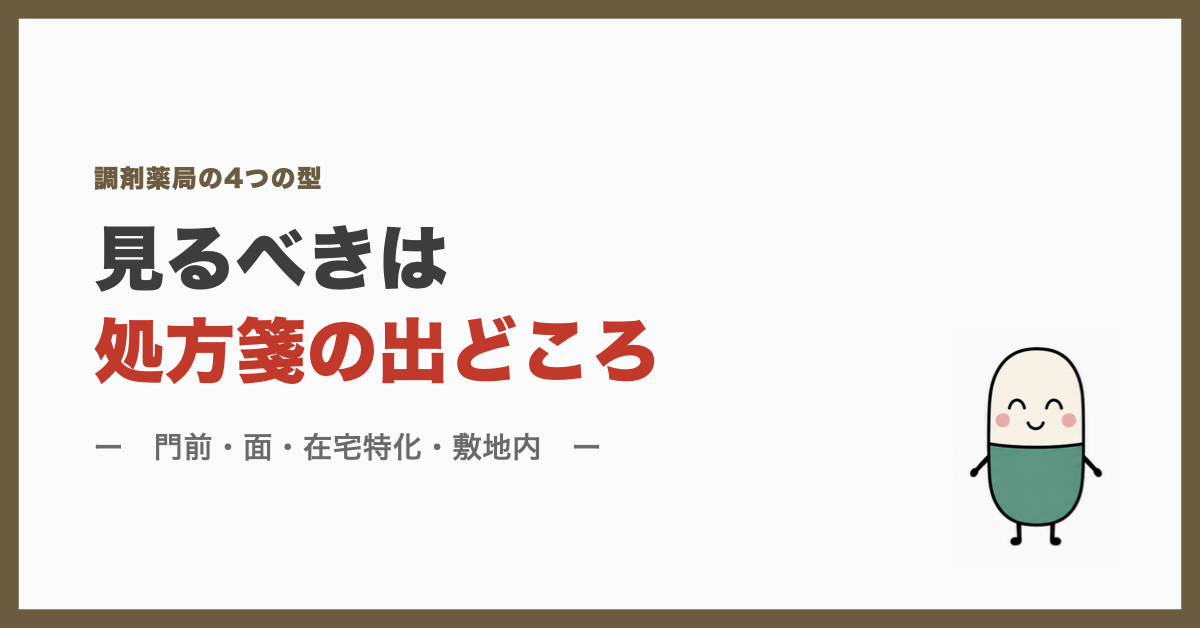 見るべきは処方箋の出どころ